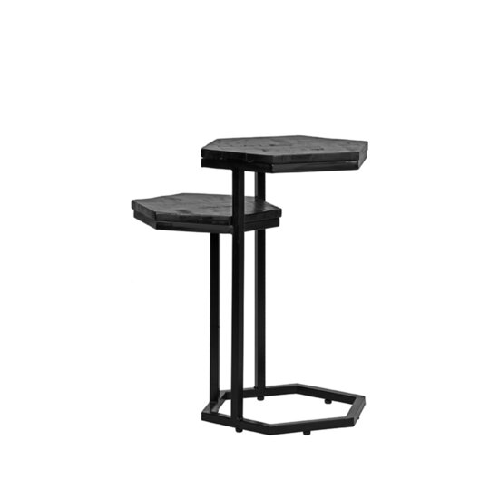Berghuis Bijzettafel Multi - Zwart - Mangohout