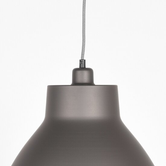 Berghuis Hanglamp Dome - Metallic Grey - Metaal