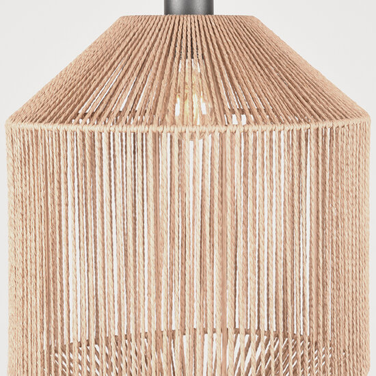 Berghuis Hanglamp Ibiza - Naturel - Jute - 1-Lichts Cilinder