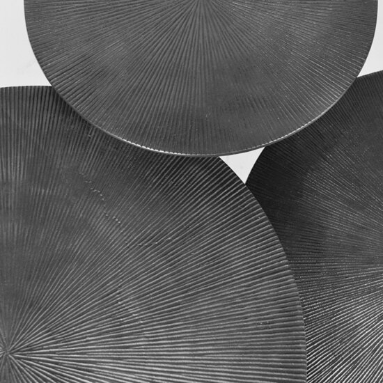 Berghuis Salontafel Set Nobby - Antiek ash - Metaal - 60 cm