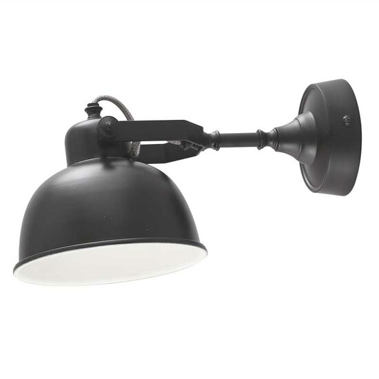 Berghuis Wandlamp Giens - Zwart - Metaal - XL