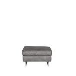 Hocker Arezzo - Grijs - Microfiber Hocker Arezzo - Grijs - Microfiber