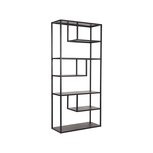Boekkast Loft - Zwart - Metaal Boekkast Loft - Zwart - Metaal