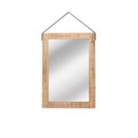 Spiegel - Naturel - Mangohout - 60x85 cm Spiegel - Naturel - Mangohout - 60x85 cm