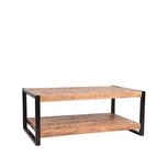 Salontafel Brussels - Naturel - Mangohout - 110x70 cm Salontafel Brussels - Naturel - Mangohout - 110x70 cm