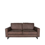Bank Arezzo - Bruin - Microfiber - 2-Zits Bank Arezzo - Bruin - Microfiber - 2-Zits
