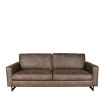 Bank Arezzo - Taupe - Microfiber - 3-Zits Bank Arezzo - Taupe - Microfiber - 3-Zits