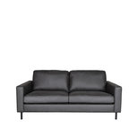 Bank Genua - Antraciet - Microfiber - 2-Zits Bank Genua - Antraciet - Microfiber - 2-Zits