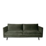 Bank Siena - Army green - Fluweel - 3-Zits Bank Siena - Army green - Fluweel - 3-Zits