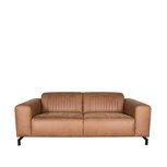 Bank Trento - Cognac - Microfiber - 2-Zits Bank Trento - Cognac - Microfiber - 2-Zits