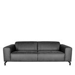 Bank Trento - Antraciet - Microfiber - 3-Zits Bank Trento - Antraciet - Microfiber - 3-Zits