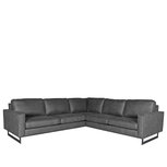 Hoekbank Arezzo - Antraciet - Microfiber - 2-Zits + Hoek + 2-Zits Hoekbank Arezzo - Antraciet - Microfiber - 2-Zits + Hoek + 2-Zits