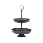 Etagere 26x26x38 cm - Zwart - Metaal Etagere 26x26x38 cm - Zwart - Metaal