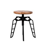 Kruk Pebble - Zwart - Mangohout Kruk Pebble - Zwart - Mangohout