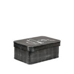 Make-Up opbergkist - Zwart - Metaal Make-Up opbergkist - Zwart - Metaal