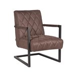 Fauteuil Denmark - Truffel grijs - Microfiber Fauteuil Denmark - Truffel grijs - Microfiber