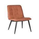 Fauteuil James - Cognac - PU-Leder Fauteuil James - Cognac - PU-Leder