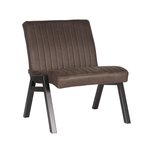 Fauteuil Matz - Antraciet - Microfiber Fauteuil Matz - Antraciet - Microfiber