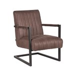 Fauteuil Milo - Truffel grijs - Microfiber Fauteuil Milo - Truffel grijs - Microfiber