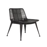 Fauteuil Rex - Zwart - Rotan Fauteuil Rex - Zwart - Rotan