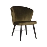 Fauteuil Wave - Army green - Fluweel Fauteuil Wave - Army green - Fluweel