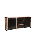 Dressoir Brussels - Rough - Mangohout - 190 cm Dressoir Brussels - Rough - Mangohout - 190 cm