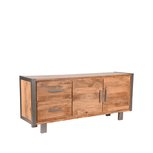 Dressoir Factory - Rough - Mangohout - 180 cm Dressoir Factory - Rough - Mangohout - 180 cm
