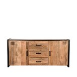 Dressoir Lock - Rough - Mangohout - 190 cm Dressoir Lock - Rough - Mangohout - 190 cm