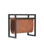 Wanddecoratie Magazinehouder - Cognac - Leder Wanddecoratie Magazinehouder - Cognac - Leder