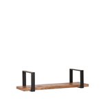 Wanddecoratie Slam - Rough - Mangohout - L Wanddecoratie Slam - Rough - Mangohout - L