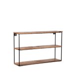Wanddecoratie Vintage Wandplank - Rough - Mangohout - L Wanddecoratie Vintage Wandplank - Rough - Mangohout - L