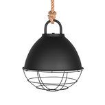 Hanglamp Korf - Zwart - Metaal - L Hanglamp Korf - Zwart - Metaal - L