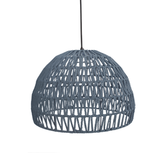 Hanglamp Rope - Lichtgrijs - Stof - M Hanglamp Rope - Lichtgrijs - Stof - M