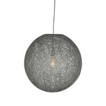 Hanglamp Twist - Grijs - Vlas - L Hanglamp Twist - Grijs - Vlas - L