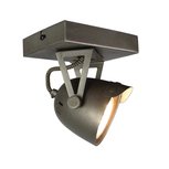 Spot Cap - Grijs - Metaal - 1 Lichts Spot Cap - Grijs - Metaal - 1 Lichts