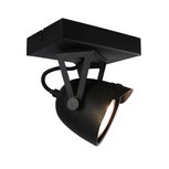 Spot Cap - Zwart - Metaal - 1 Lichts Spot Cap - Zwart - Metaal - 1 Lichts