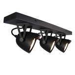 Spot Cap - Zwart - Metaal - 3 Lichts Spot Cap - Zwart - Metaal - 3 Lichts