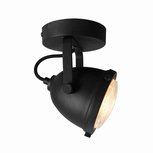Spot Moto - Zwart - Metaal - 1 Lichts Spot Moto - Zwart - Metaal - 1 Lichts
