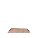 Vloerkleed Jute - Zwart - Jute - 160x140 Cm Vloerkleed Jute - Zwart - Jute - 160x140 Cm