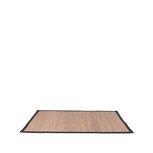 Vloerkleed Jute - Zwart - Jute - 230x160 Cm Vloerkleed Jute - Zwart - Jute - 230x160 Cm