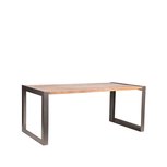 Eetkamertafel Factory - Rough - Mangohout - 200x90 cm Eetkamertafel Factory - Rough - Mangohout - 200x90 cm