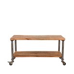Salontafel Flex - Rough - Mangohout - 90x60 cm Salontafel Flex - Rough - Mangohout - 90x60 cm