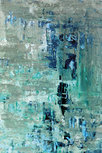 Turquoise + Beige Abstract Art Turquoise + Beige Abstract Art
