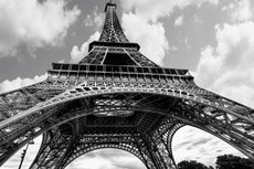 The Eiffel Tower in spring The Eiffel Tower in spring
