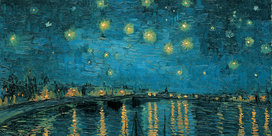 Starry night over the Rhone Starry night over the Rhone