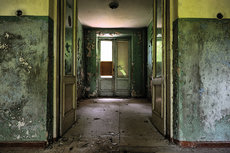 Abandoned grungy interior Abandoned grungy interior