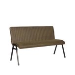 Eetkamerbank Matz - Army green - Microfiber - 145 cm Eetkamerbank Matz - Army green - Microfiber - 145 cm