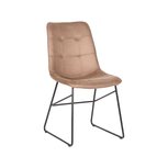 Eetkamerstoel Slim - Stone - Microfiber Eetkamerstoel Slim - Stone - Microfiber