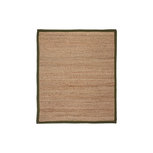 LABEL51 Vloerkleed Jute - Army green - Jute - 140x160 Cm LABEL51 Vloerkleed Jute - Army green - Jute - 140x160 Cm