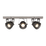 LABEL51 Spot Cap led - Grijs - Metaal - 3 Lichts LABEL51 Spot Cap led - Grijs - Metaal - 3 Lichts